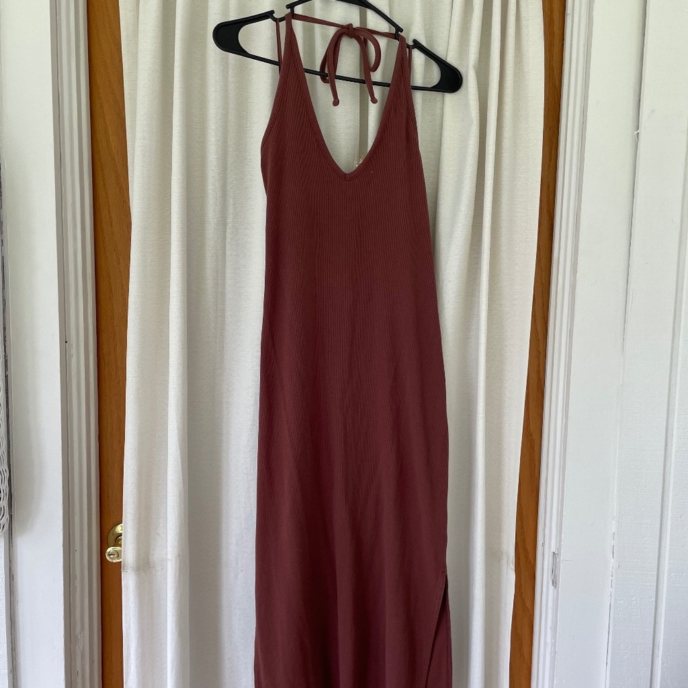 Halter Midi Dress
